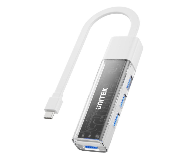 Unitek Hub Dwukierunkowy USB-C/USB-A - 4x USB-A - 1291395 - zdjęcie 2